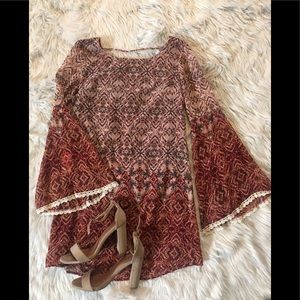 NWT Bell sleeve dress 🍁